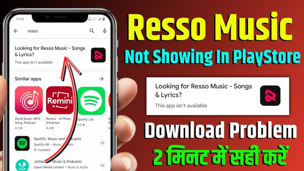 Why Resso removed from Play Store